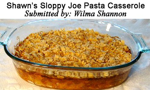 Shawn's Sloppy Joe Pasta Casserole